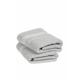 Özdilek Trendy 2x50x90 cm Açık Gri Havlu