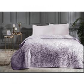Özdilek Trendy Açık Lila 220x240 cm Çift Kişilik Battaniye