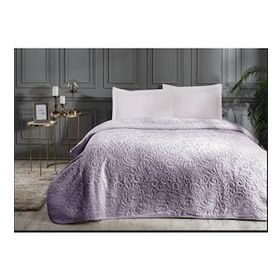 Özdilek Trendy Açık Lila 220x240 cm Çift Kişilik Battaniye