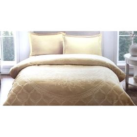 Özdilek Trendy Embos Hardal 220x240 cm Çift Kişilik Battaniye