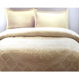 Özdilek Trendy Embos Hardal 220x240 cm Çift Kişilik Battaniye