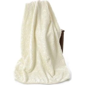 Özdilek Trendy Embos Krem 160x220 cm Tek Kişilik Battaniye