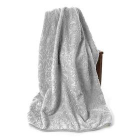 Özdilek Trendy Embos Tek Kişilik 155x220 cm Gri Battaniye