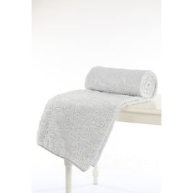 Özdilek Trendy Embos Tek Kişilik 155x220 cm Gri Battaniye