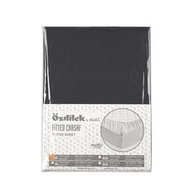 Özdilek Trendy Fitted Yastıklı Ranforce Antrasit 160x200 cm Çarşaf