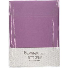 Özdilek Trendy Fitted Yastıklı Ranforce Leylak 100x200 cm Çarşaf Seti