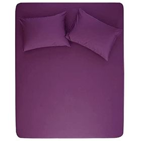 Özdilek Trendy Fitted Yastıklı Ranforce Leylak 100x200 cm Çarşaf Seti