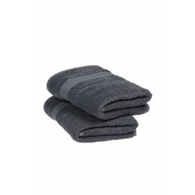 Özdilek Trendy Koyu Gri 50x90 2'li Havlu