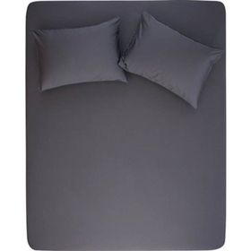 Özdilek Trendy Ranforce Antrasit 160x200 cm Fitted Çarşaf