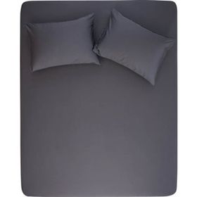 Özdilek Trendy Ranforce Antrasit 160x200 cm Fitted Çarşaf