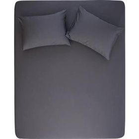 Özdilek Trendy Ranforce Antrasit 160x200 cm Fitted Çarşaf