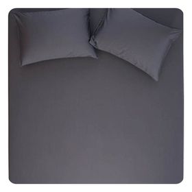 Özdilek Trendy Ranforce Yastıklı Antrasit 100x200 cm Fitted Çarşaf