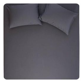 Özdilek Trendy Ranforce Yastıklı Antrasit 100x200 cm Fitted Çarşaf
