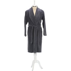 Özdilek Trendy Şalyaka Koyu Gri XL Tekli Bornoz