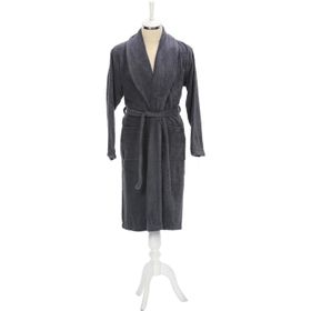 Özdilek Trendy Şalyaka Koyu Gri XL Tekli Bornoz