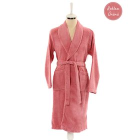 Özdilek Trendy Şalyaka Koyu Pembe L Beden Tekli Bornoz