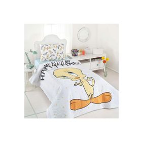 Özdilek Tweety Happy Kapitone Tek Kişilik Nevresim Takımı