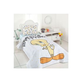 Özdilek Tweety Happy Kapitone Tek Kişilik Nevresim Takımı