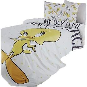 Özdilek Tweety Happy Tek Kişilik Nevresim Takımı