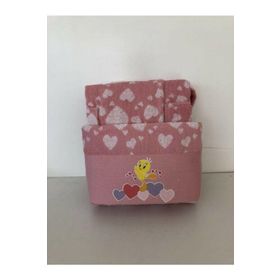Özdilek Tweety Heart Pembe Çocuk Bornozu Seti