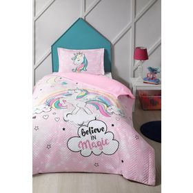 Özdilek Unicorn Pembe Tek Kişilik Nevresim Takımı