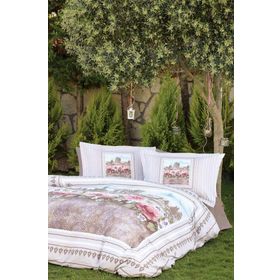 Özdilek Vetrina Soft Life Saten Çift Kişilik Nevresim Takımı