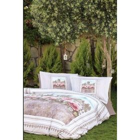 Özdilek Vetrina Soft Life Saten Çift Kişilik Nevresim Takımı