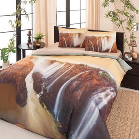 Özdilek Victoria Falls Kahve Çift Kişilik Nevresim Takımı
