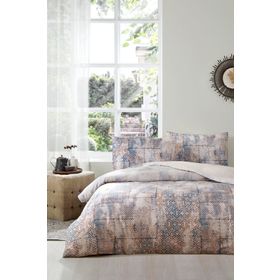 Özdilek Vintage Rug Çift Kişilik Soft Life Saten Nevresim Takımı