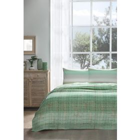 Özdilek Weave Yeşil Tek Kişilik Yatak Örtüsü Set
