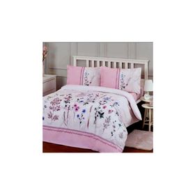 Özdilek Wildly Blooms Pembe Çift Kişilik Nevresim Takımı
