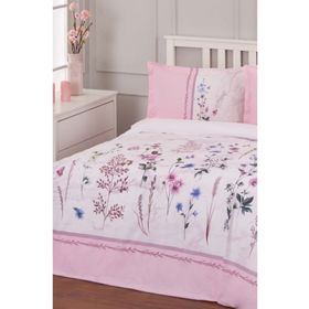 Özdilek Wildly Blooms Pembe Çift Kişilik Nevresim Takımı