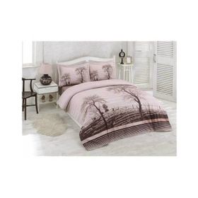 Özdilek Wood Fitted Lastikli Çift Kişilik Nevresim Takımı