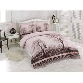 Özdilek Wood Fitted Lastikli Çift Kişilik Nevresim Takımı