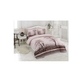 Özdilek Wood Fitted Lastikli Çift Kişilik Nevresim Takımı