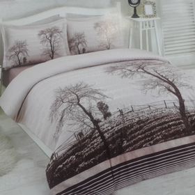 Özdilek Wood Kahve Çift Kişilik Nevresim Takımı