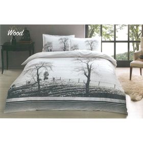 Özdilek Wood Ranforce Mor Tek Kişilik Nevresim Takımı