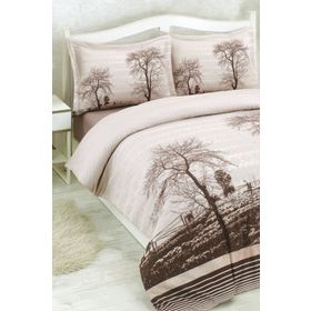 Özdilek Wood Tek Kişilik Lastikli Fitted Çarşaf Nevresim Takımı