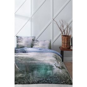 Özdilek Woud Soft Life Saten Çift Kişilik Nevresim Takımı