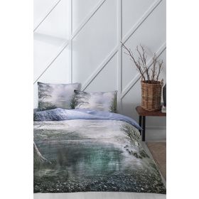 Özdilek Woud Soft Life Saten Çift Kişilik Nevresim Takımı