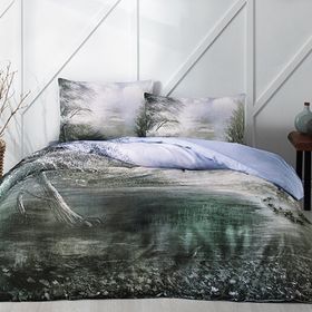 Özdilek Woud Soft Life Saten Çift Kişilik Nevresim Takımı