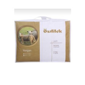 Özdilek Yün Beyaz Tek Kişilik Yorgan