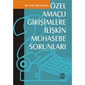 ÖZEL AMAÇLI GİRİŞİMCİLERE İLİŞKİN MUHASEBE SORUNLARI - RAIF PARLAKKAYA