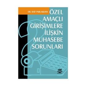 ÖZEL AMAÇLI GİRİŞİMCİLERE İLİŞKİN MUHASEBE SORUNLARI - RAIF PARLAKKAYA