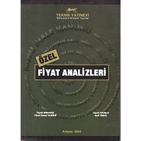 ÖZEL FIYAT ANALIZLERI /2010 - FIKRET KEMAL YILDIRIM