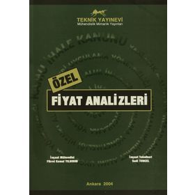 ÖZEL FIYAT ANALIZLERI /2010 - FIKRET KEMAL YILDIRIM