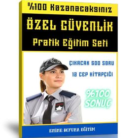 Özel Güvenlik Eğitim Seti - Enine Boyuna Eğitim