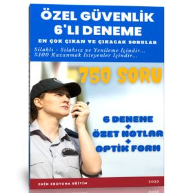 Özel Güvenlik Eğitim Seti - Enine Boyuna Eğitim