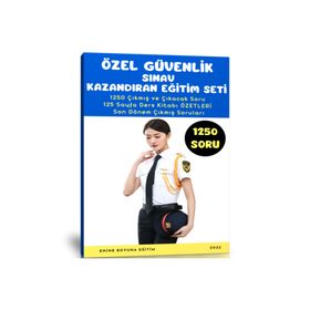 Özel Güvenlik Sınav Kazandıran Eğitim Seti - Enine Boyuna Eğitim