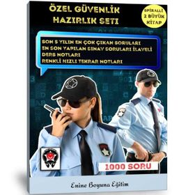 Özel Güvenlik Sınavı Hazırlık Seti - Enine Boyuna Eğitim
